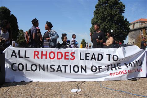 The Rhodes Must Fall Movement: Pan-Africanism and Colonial Legacy Confrontation at the University of Cape Town